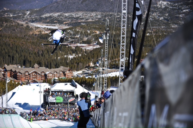 dew tour ski halfpipe