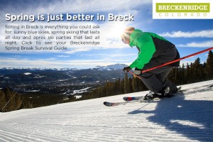 spring break in Breck