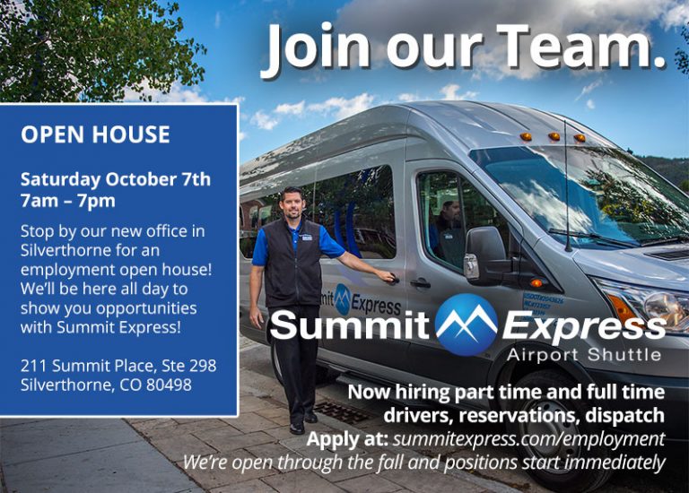 Summit Express Fall Hiring Open House Summit Express