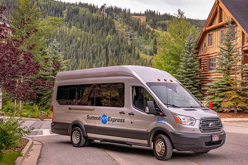 summit express van at keystone mountain summer