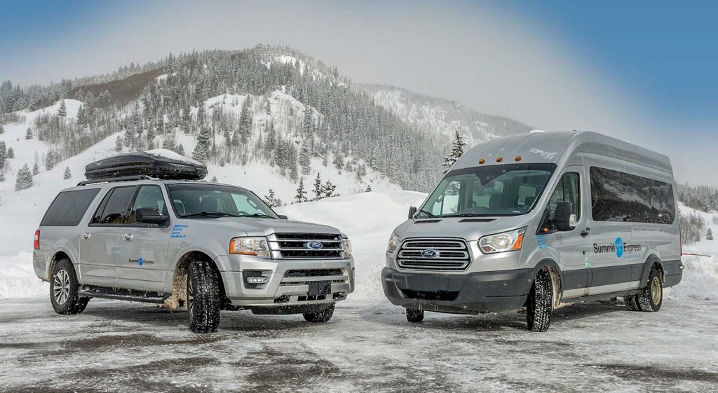 Summit Express Vans Winter Brand Photo