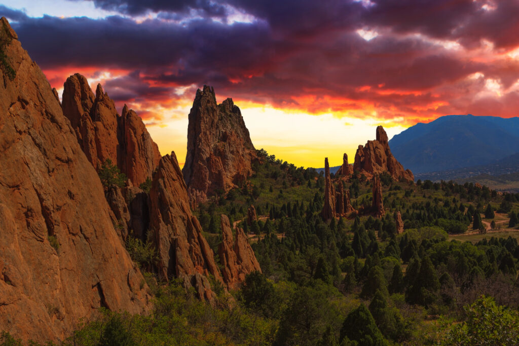 Colorado Springs Garden Of The Gods